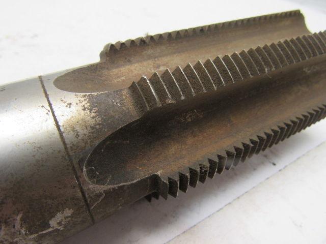 R & N Co. 2-1/8"-8 Bottom Tap 6 Flute HSS 3-5/8" Flute Length 8" OAL