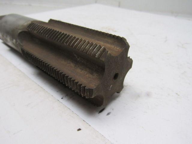 R & N Co. 2-1/8"-8 Bottom Tap 6 Flute HSS 3-5/8" Flute Length 8" OAL
