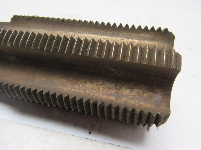 R & N Co. 2-1/8"-8 Bottom Tap 6 Flute HSS 3-5/8" Flute Length 8" OAL