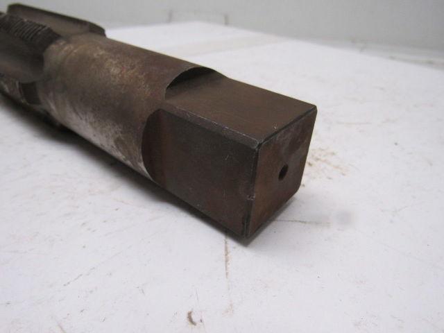 Morse 2-1/8"-8 Plug Tap 6 Flute HSS 3-5/8" Flute Length 8" OAL