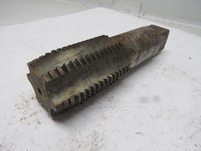 Morse 2-1/4"-4-1/2 Plug Tap 6 Flute HSS 3-1/2 Flute Length 8-5/8 OAL Rare Size