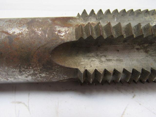 Morse 2-1/4"-4-1/2 Plug Tap 6 Flute HSS 3-1/2 Flute Length 8-5/8 OAL Rare Size