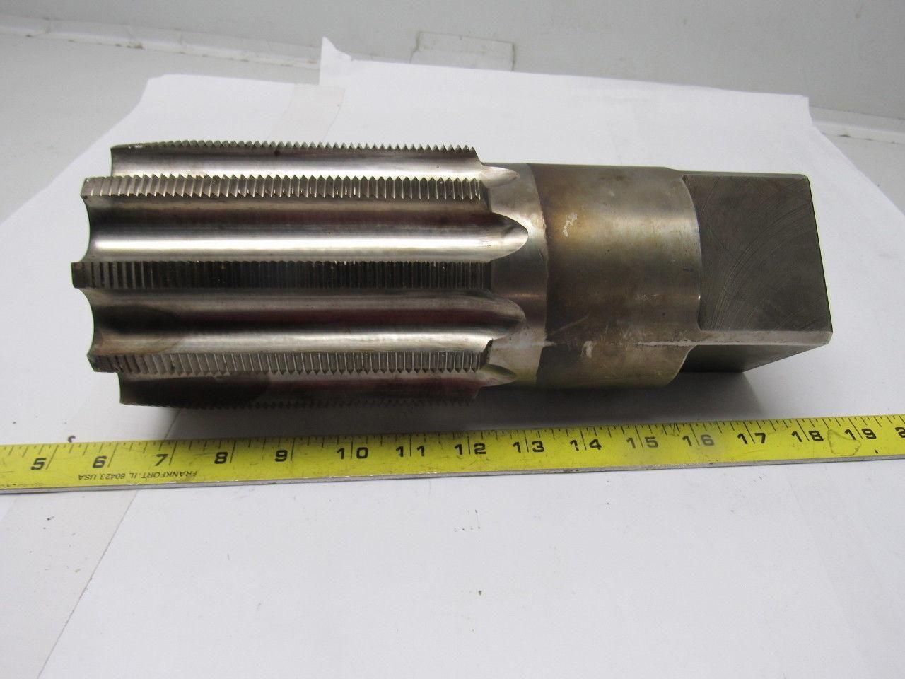 Morse 4-1/2"-8 Plug Tap 10 Flute HSS 4-3/4" Flute Length 10" OAL