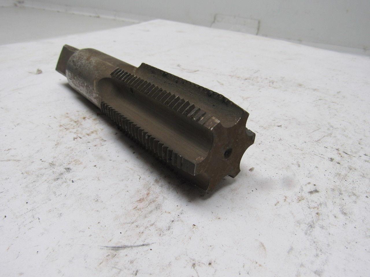 Morse 1-3/4"-8 Plug Tap 6 Flute HSS 3" Flute Length 7" OAL