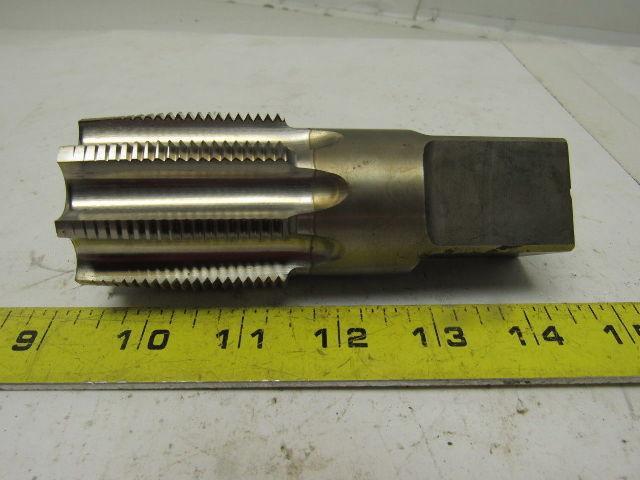 TRW 1-15/16"-10 Plug Tap 8 Flute HSS 2" Flute Length 10" OAL