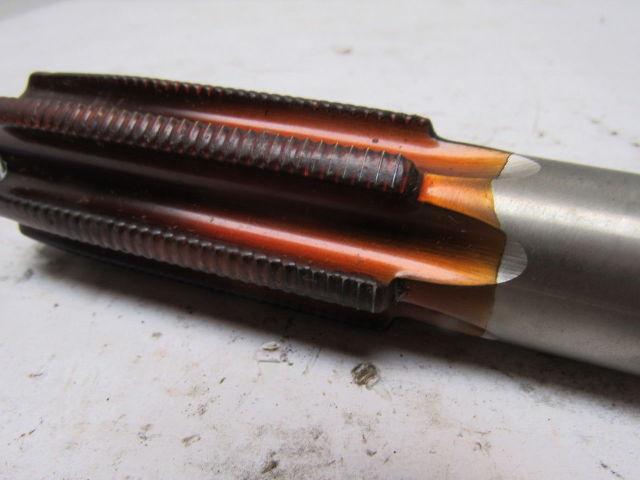 TRW 1-3/8"-12 Plug Taper 6 Flute HSS 3" Flute Length 6" OAL