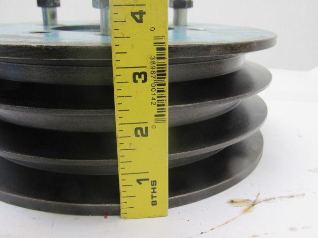 3 GROOVE Pulley Sheave 9-3/8" OD W/ Woods E 2-1/8" QD Bushing