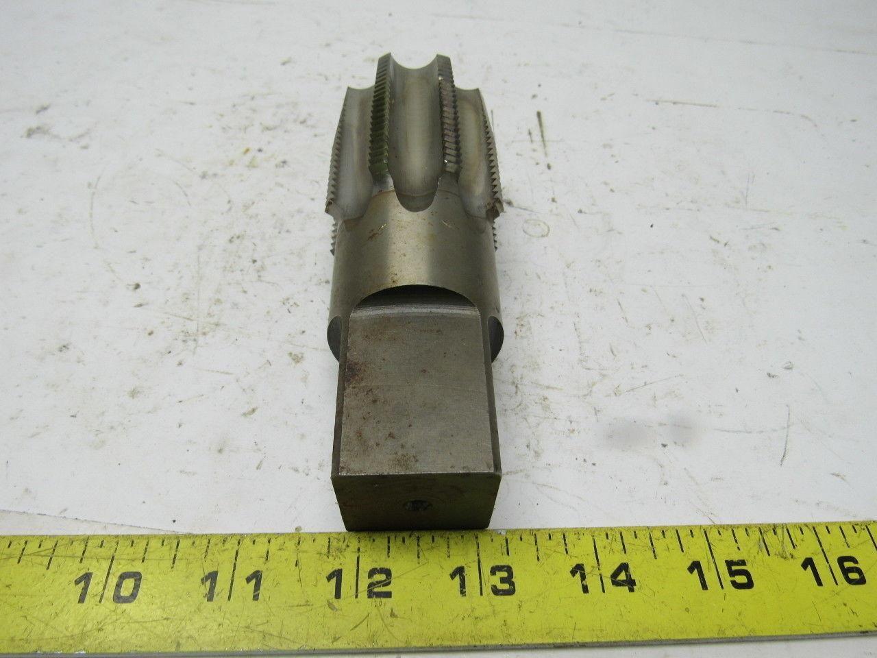TRW 1-15/16"-10 Taper Tap 8 Flute GH-6 HSS 2" Flute Length 5" OAL