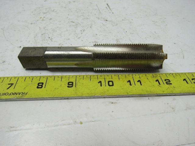 Greenfield 14547 5303 1"-8 3Pc 4 Flute Tap Set Plug Taper Bottom 5-1/8" OAL HHS