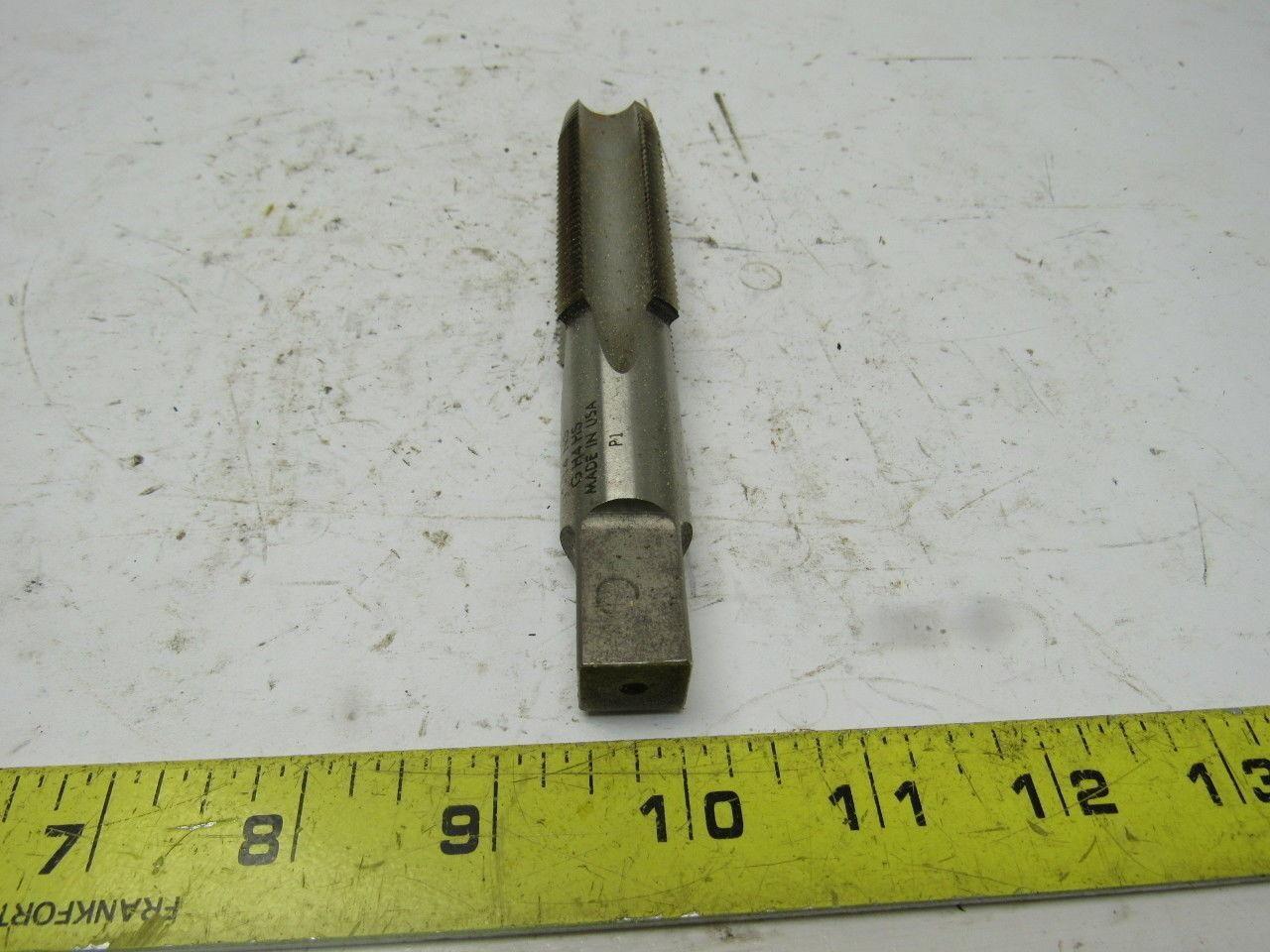 Greenfield 14547 5303 1"-8 3Pc 4 Flute Tap Set Plug Taper Bottom 5-1/8" OAL HHS