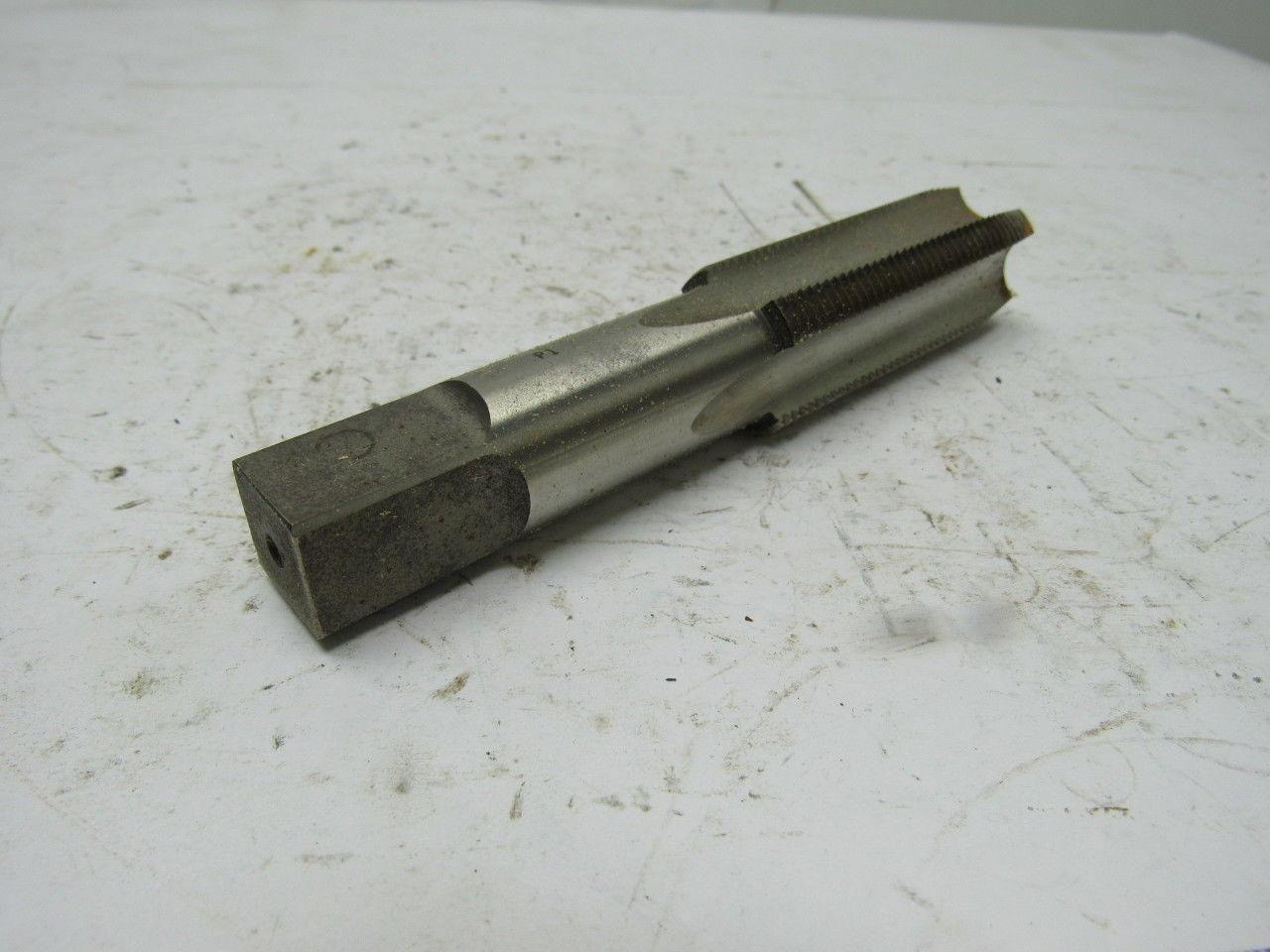 Greenfield 14547 5303 1"-8 3Pc 4 Flute Tap Set Plug Taper Bottom 5-1/8" OAL HHS