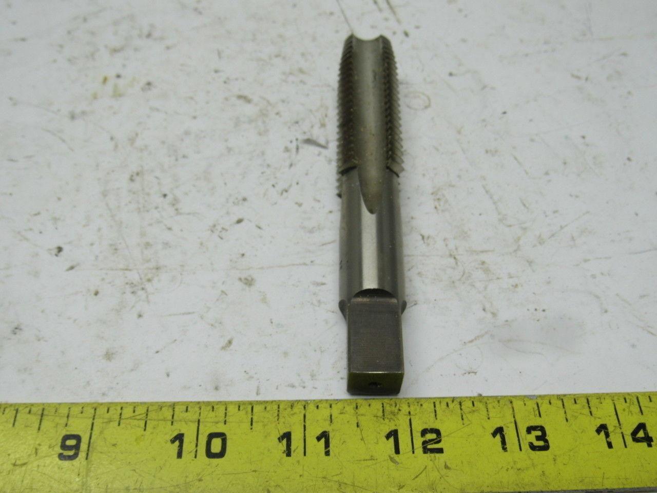 TRW 7/8"-9 3pc 4 Flute Tap Set Plug Taper Bottom 4-3/4" OAL HHS GH4