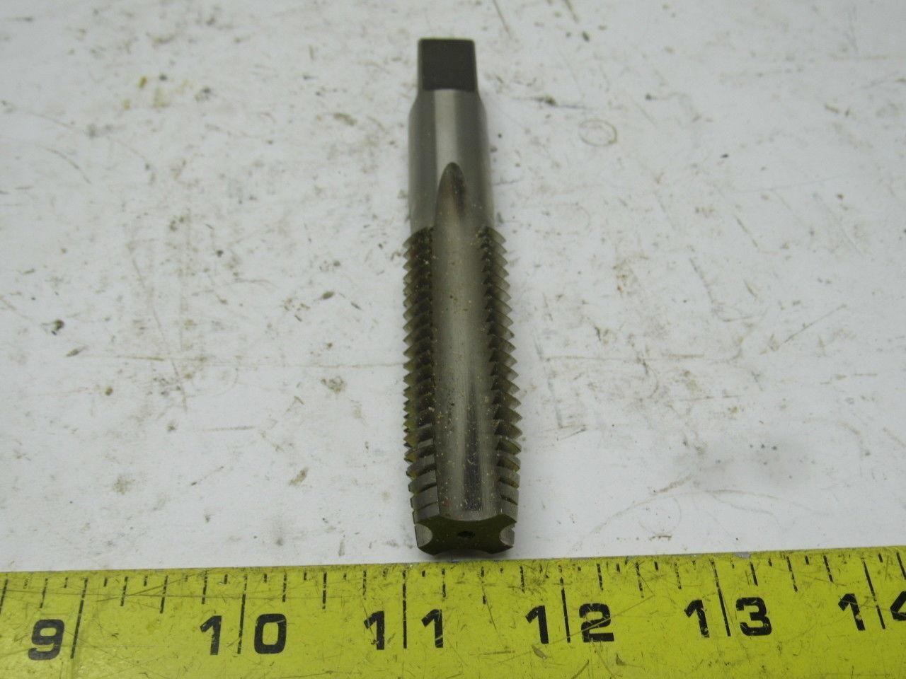 TRW 7/8"-9 3pc 4 Flute Tap Set Plug Taper Bottom 4-3/4" OAL HHS GH4