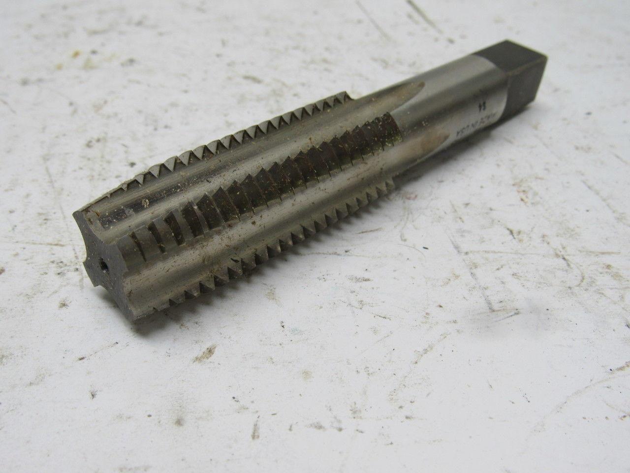 TRW 7/8"-9 3pc 4 Flute Tap Set Plug Taper Bottom 4-3/4" OAL HHS GH4