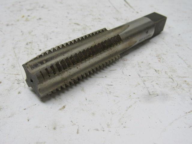 TRW 7/8"-9 3pc 4 Flute Tap Set Plug Taper Bottom 4-3/4" OAL HHS GH4