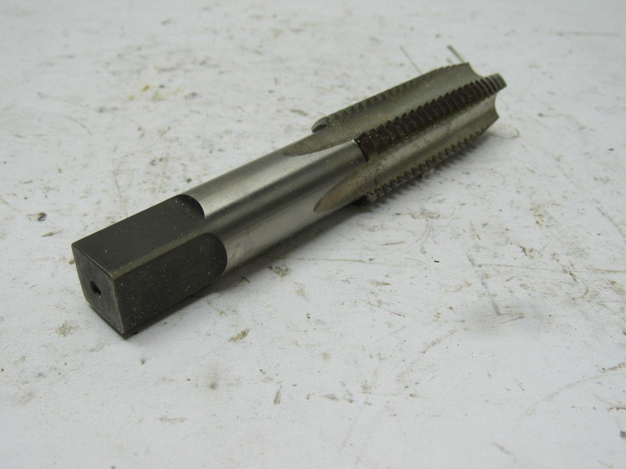 TRW 7/8"-9 3pc 4 Flute Tap Set Plug Taper Bottom 4-3/4" OAL HHS GH4