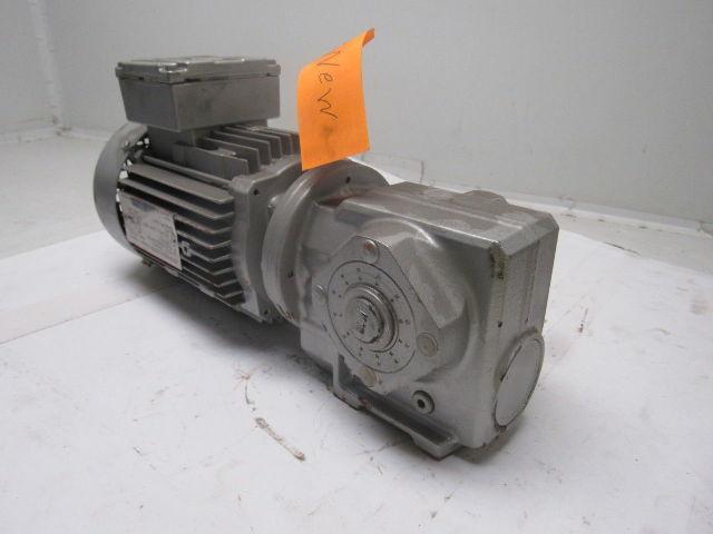 SEW-EURODRIVE SA37/T DT80N2/TF Reducer Gearmotor 1.1kW 3300RPM 277/480V 264RPM
