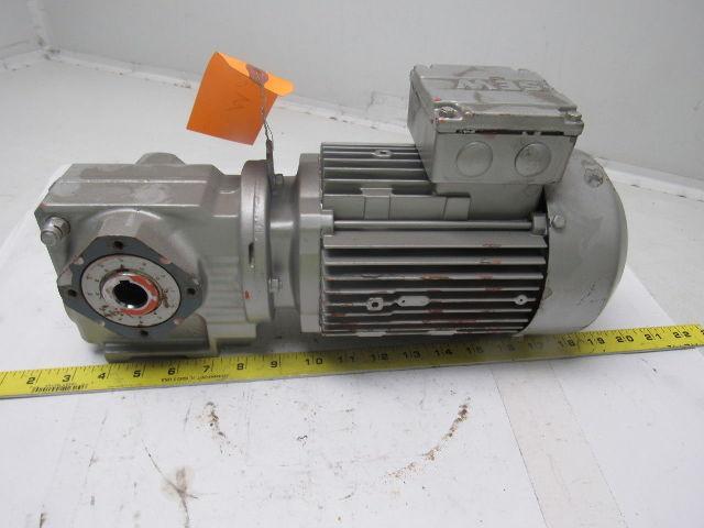 SEW-EURODRIVE SA37/T DT80N2/TF Reducer Gearmotor 1.1kW 3300RPM 277/480V 264RPM