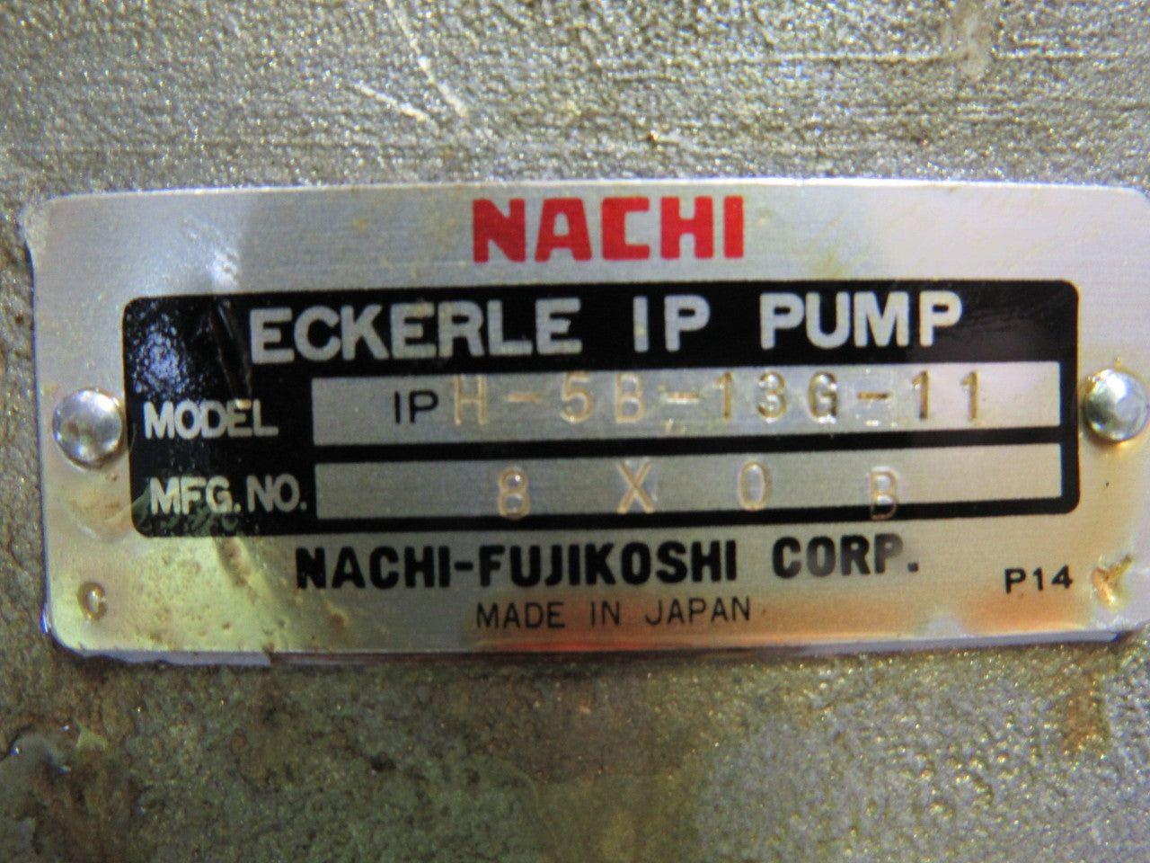 NACHI / BALDOR IPH 5B 13G11 / CM3611T 3HP Hydraulic IP Pump & AC Motor Size 5