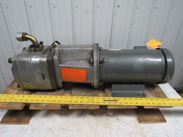 NACHI / BALDOR IPH 5B 13G11 / CM3611T 3HP Hydraulic IP Pump & AC Motor Size 5