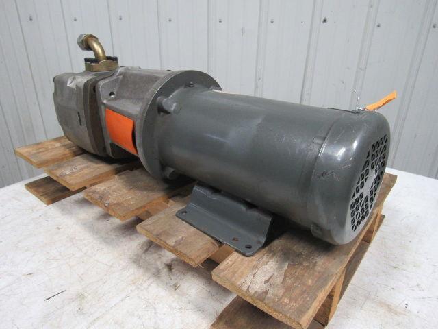 NACHI / BALDOR IPH 5B 13G11 / CM3611T 3HP Hydraulic IP Pump & AC Motor Size 5