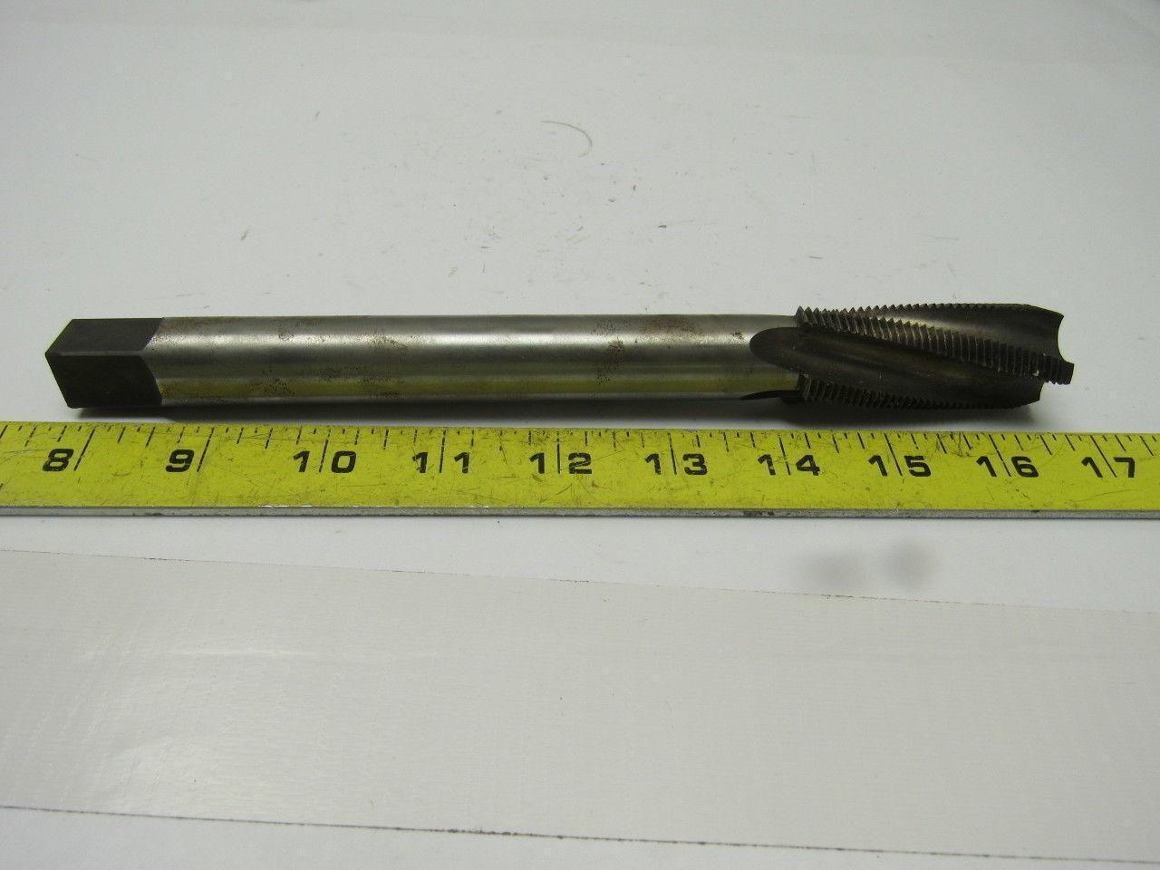 Vermont 1" 14 Spiral Plug Tap 4 Flute HHS 9" over all length For Aluminum