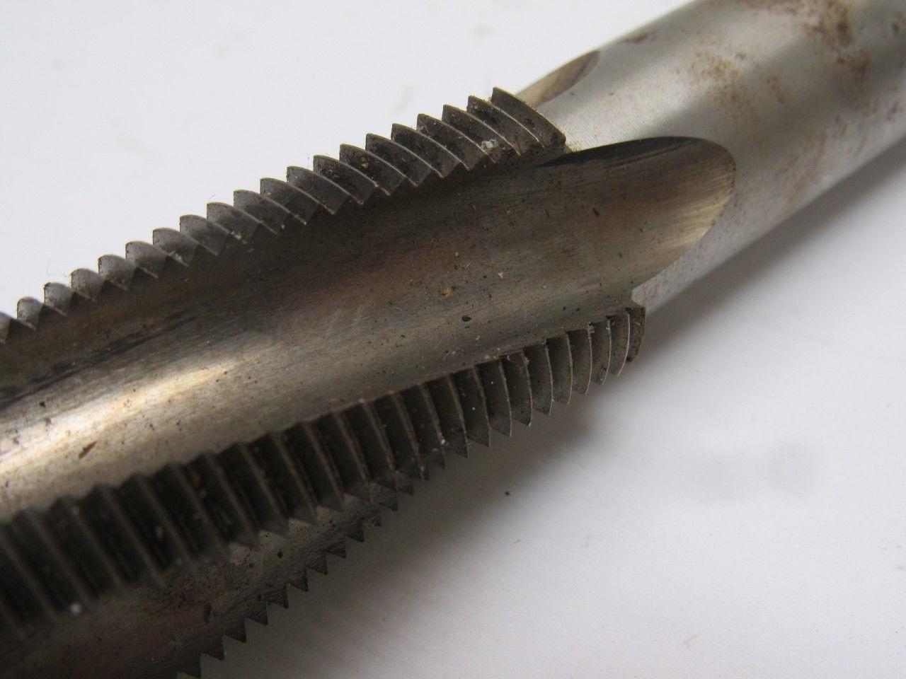 Vermont 1" 14 Spiral Plug Tap 4 Flute HHS 9" over all length For Aluminum