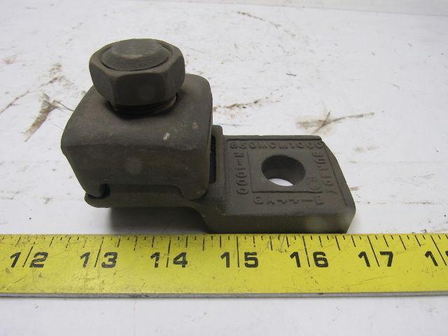 Burndy QA44-B Terminal Lug 850-1000 kcmil Mechanical Ground 5/8" Hole