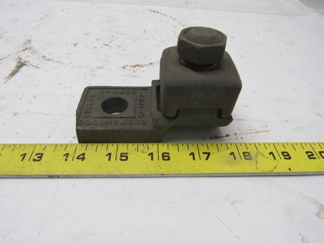 Burndy QA44-B Terminal Lug 850-1000 kcmil Mechanical Ground 5/8" Hole