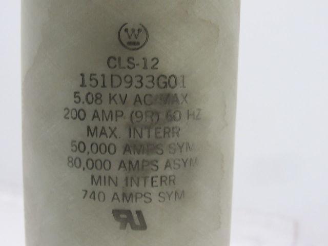 Westinghouse CLS-12 / 151D933G01 5.08KV 200A Fuse
