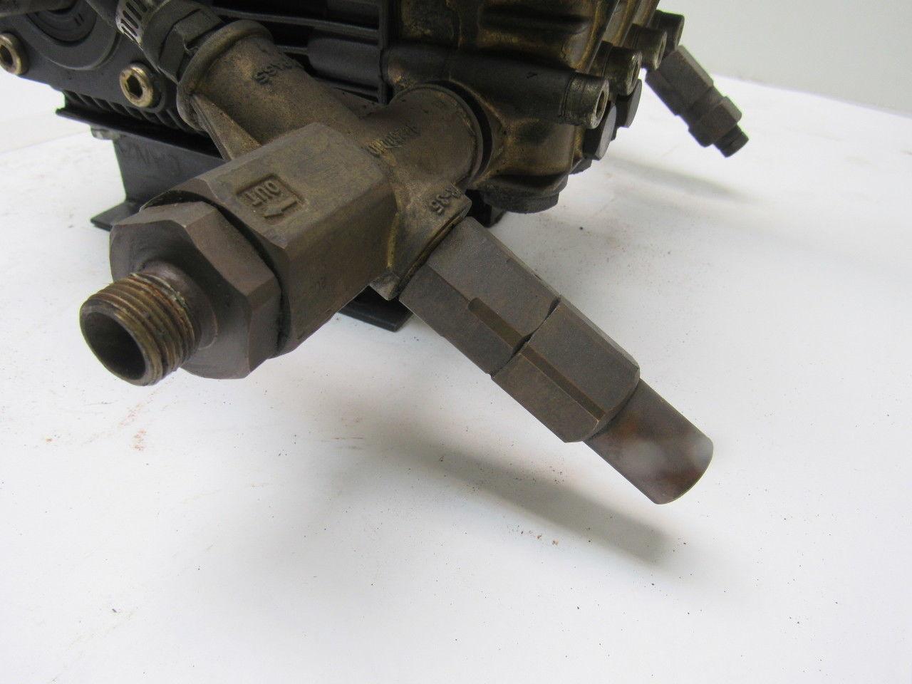 DAYTON 3XU51 4 GPM Plunger Pump 3000PSI 1750RPM Belt Drive 24mm Shaft