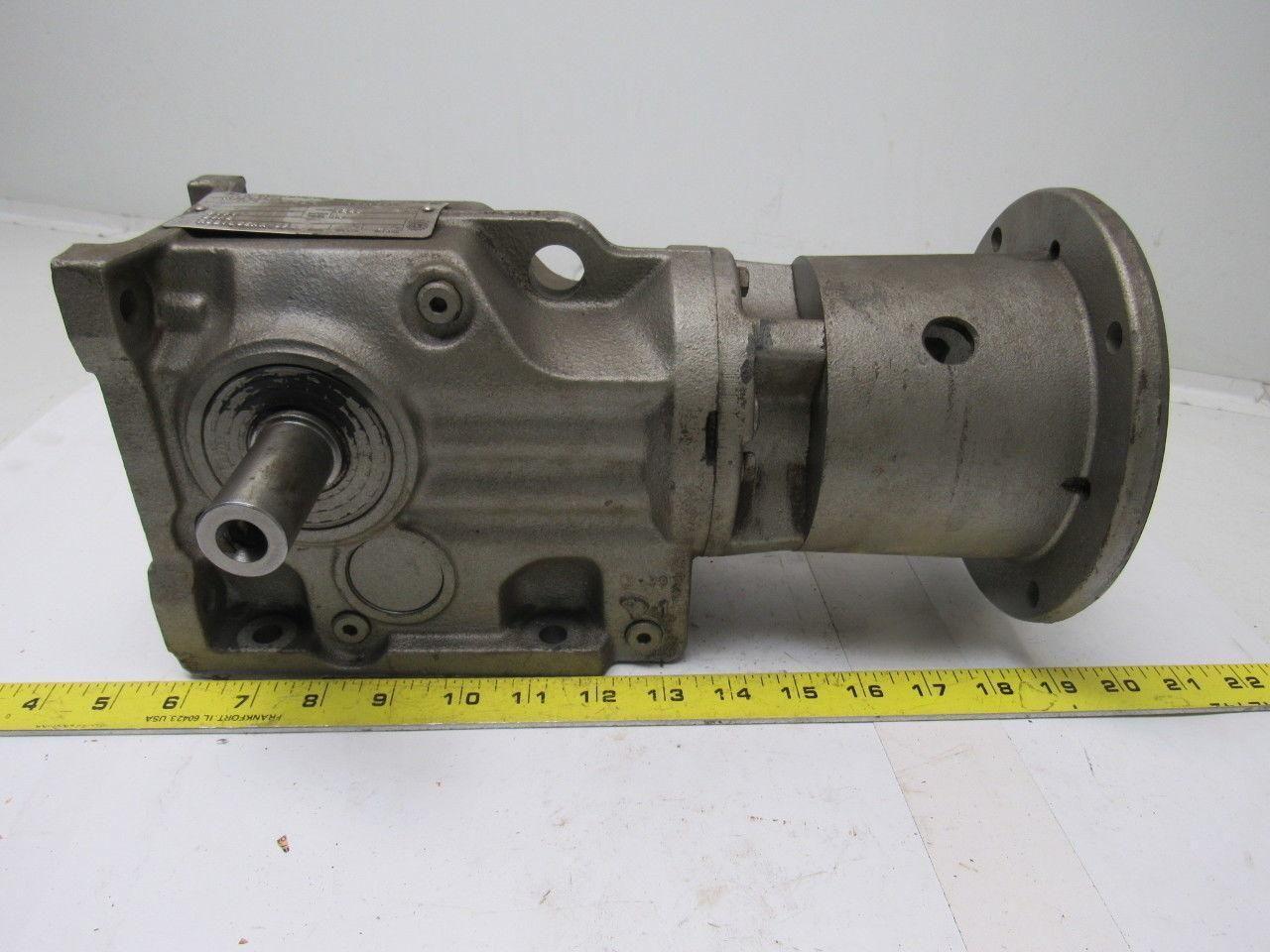 SEW-EURODRIVE K37LP145 5.36:1 Ratio Double Shaft Gear Box Speed Reducer