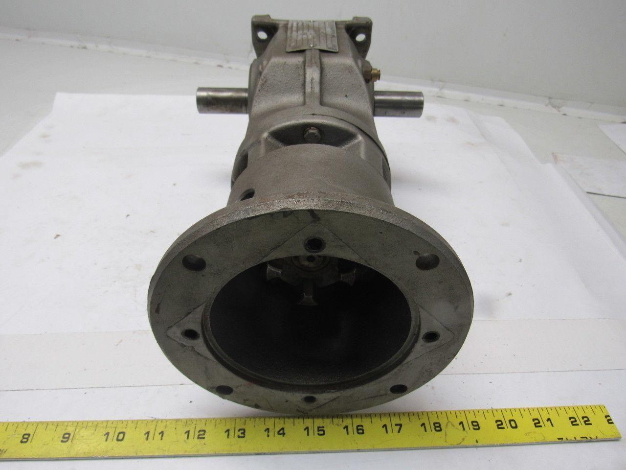 SEW-EURODRIVE K37LP145 5.36:1 Ratio Double Shaft Gear Box Speed Reducer