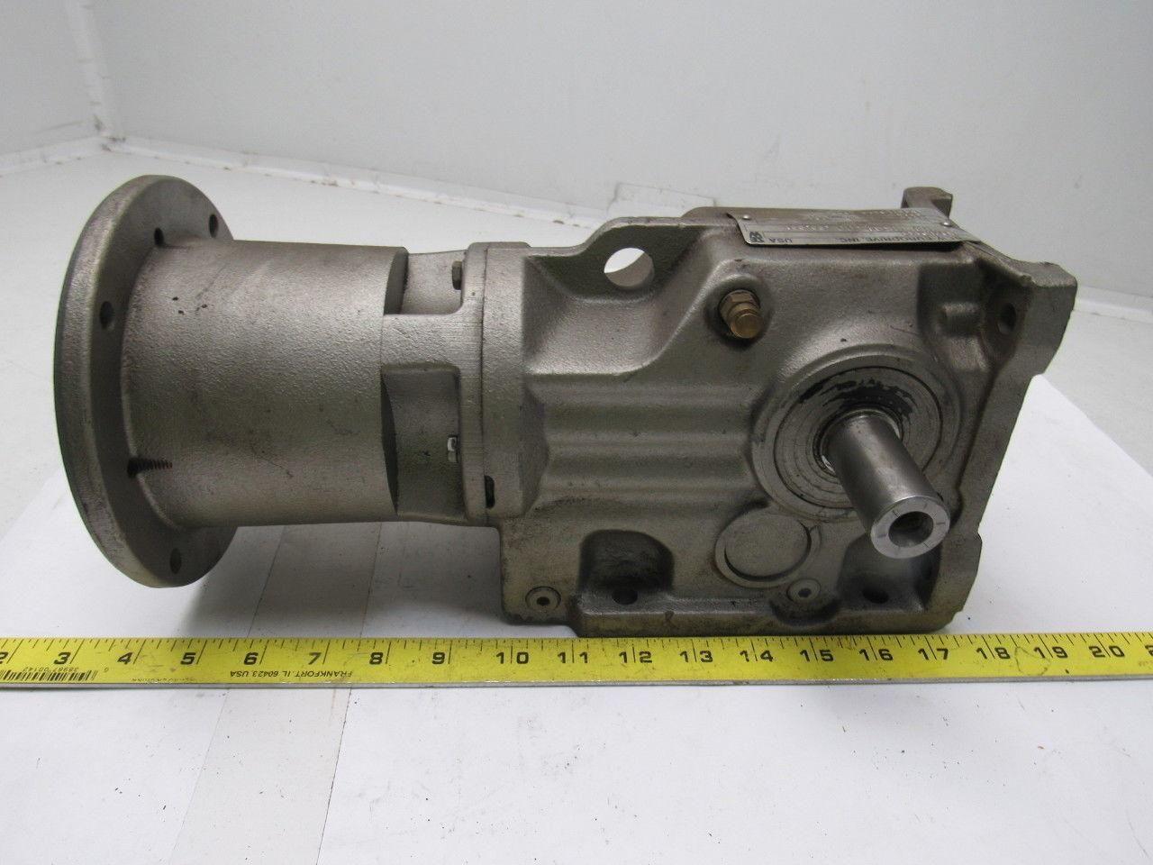 SEW-EURODRIVE K37LP145 5.36:1 Ratio Double Shaft Gear Box Speed Reducer