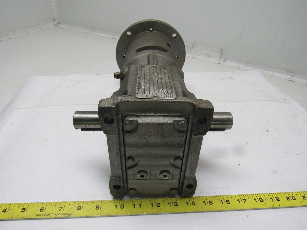 SEW-EURODRIVE K37LP145 5.36:1 Ratio Double Shaft Gear Box Speed Reducer