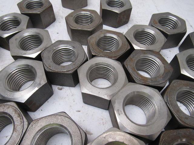 1-1/4"-8 Grade 8M Stainless Steel Hex Nut Lot of 27