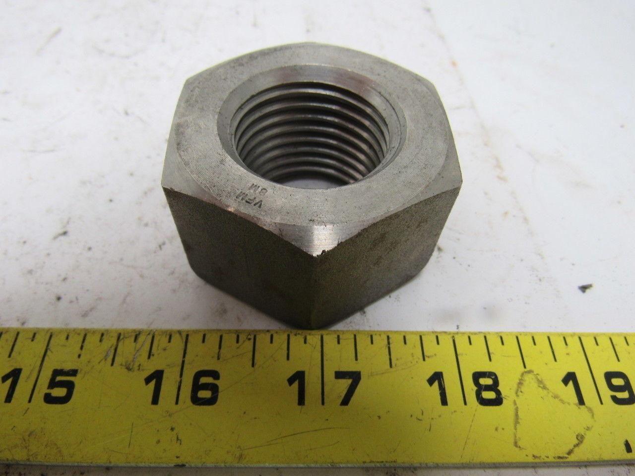 1-1/4"-8 Grade 8M Stainless Steel Hex Nut Lot of 27