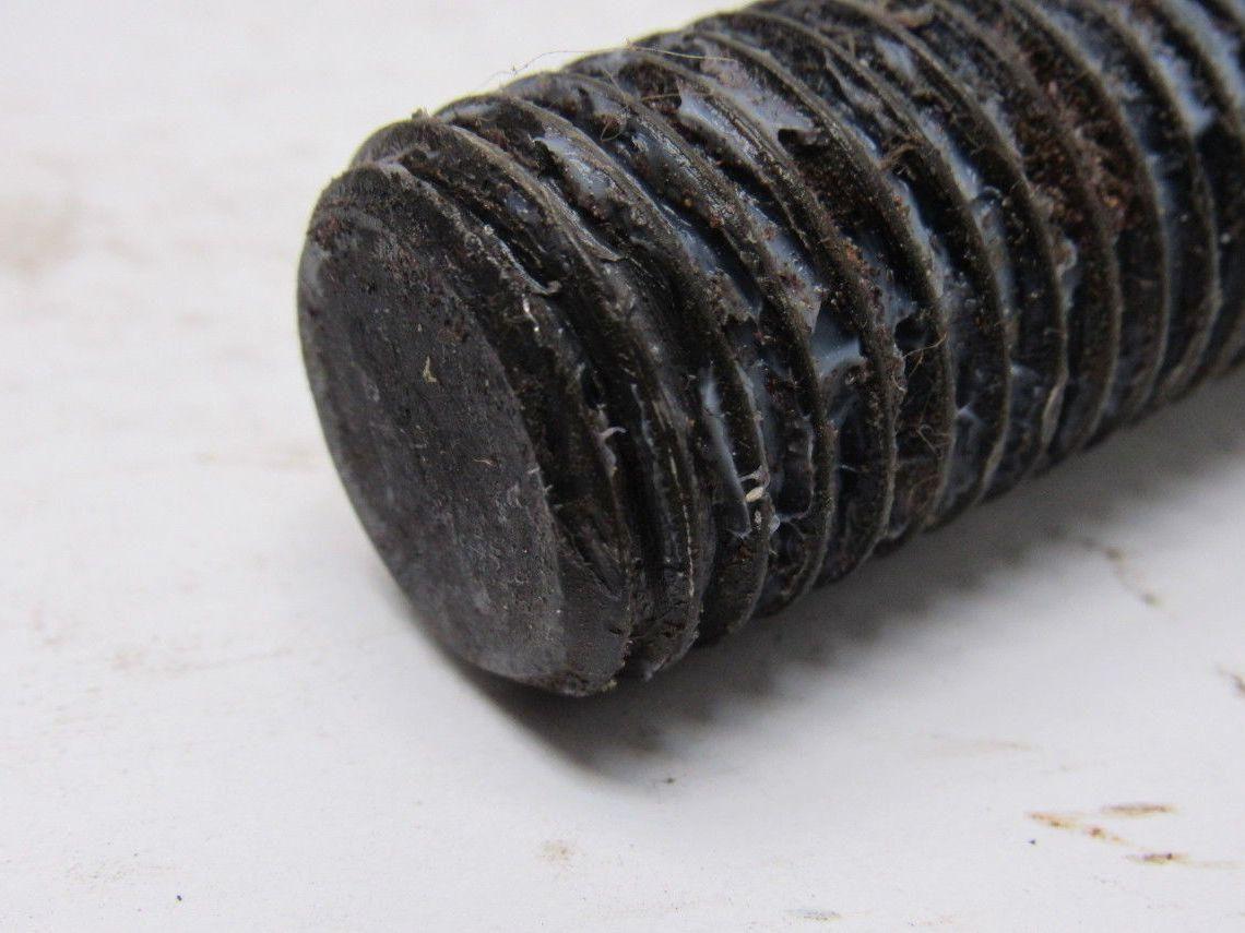 1-1/8"-8 x 4-1/2 A193 B7 Heavy Hex Bolt Black Oxide Lot of 16