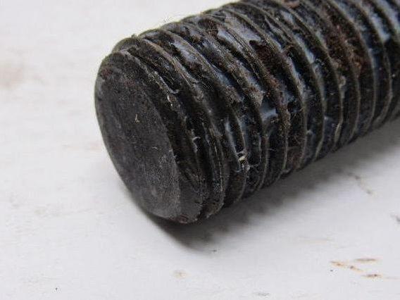 1-1/8"-8 x 4-1/2 A193 B7 Heavy Hex Bolt Black Oxide Lot of 16