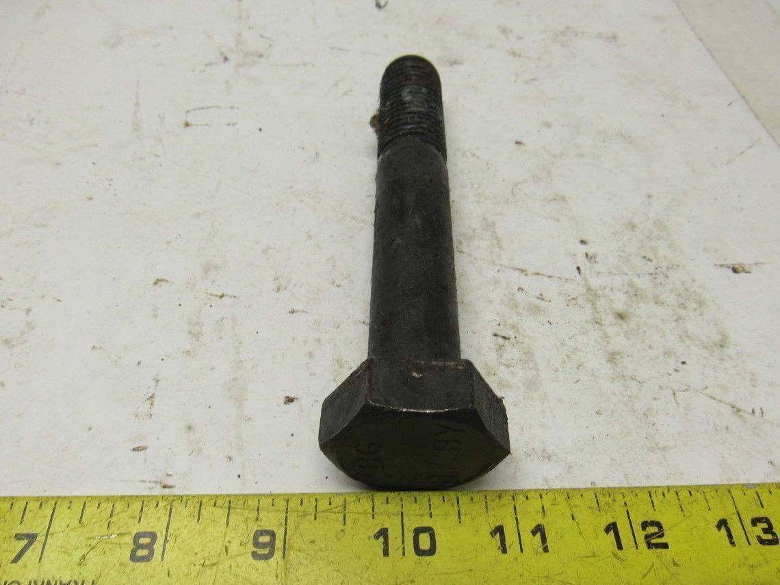 7/8"-9 x 5-1/2" Grade B7 Black Oxide Finish Heavy Hex Cap Screw Bolt Lot of 9