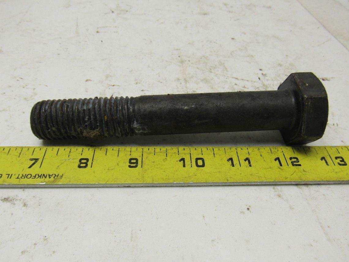 7/8"-9 x 5-1/2" Grade B7 Black Oxide Finish Heavy Hex Cap Screw Bolt Lot of 9