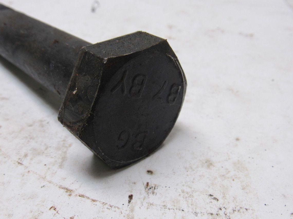 7/8"-9 x 5-1/2" Grade B7 Black Oxide Finish Heavy Hex Cap Screw Bolt Lot of 9