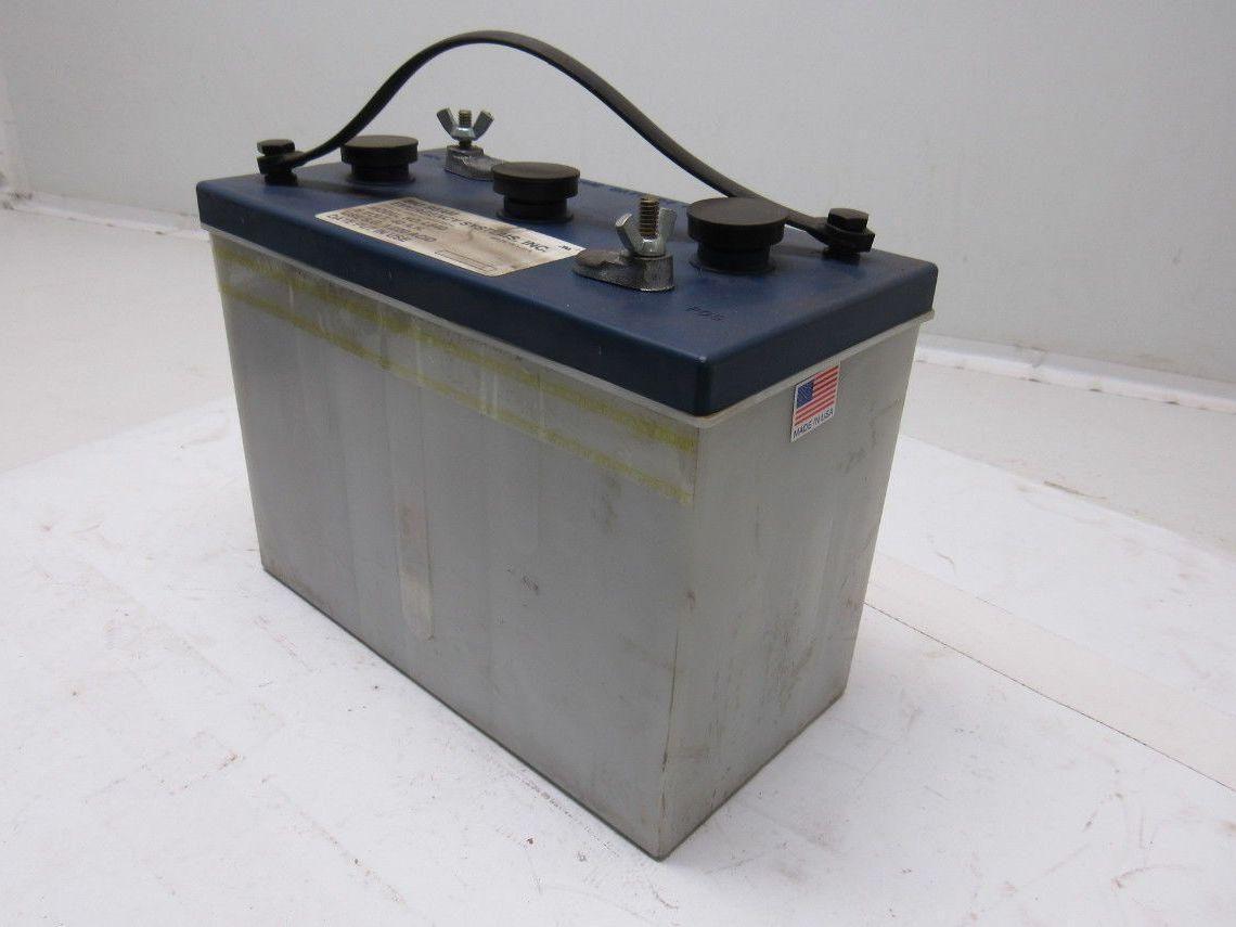 BIG BEAM EMERGENCY SYST. L640 6 VOLT Lead Acid Emergency Battery 40 A.H. Lot/1