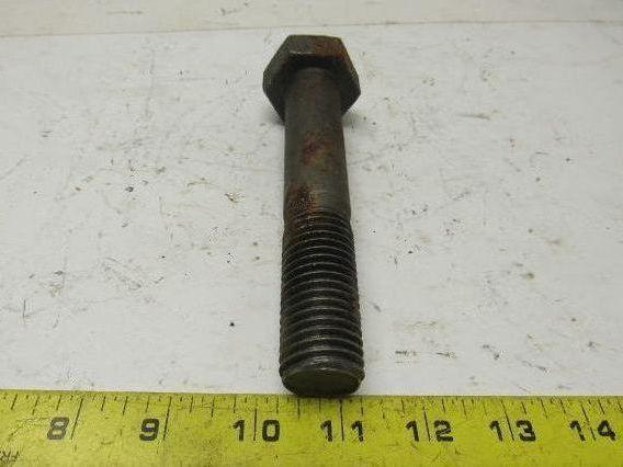 307B 1"-8 x 5-1/2" Plain Finish Heavy Hex Cap Screw Bolt lot of 5