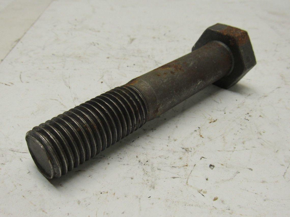 307B 1"-8 x 5-1/2" Plain Finish Heavy Hex Cap Screw Bolt lot of 5