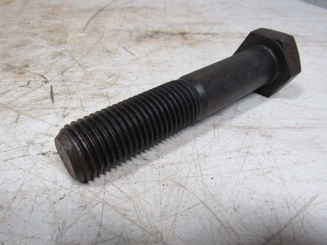 1-1/8"-8 x 6" A193 B7 Heavy Hex Bolt Cap Screw Black Oxide Lot of 5