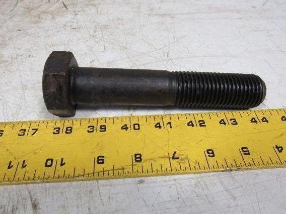 1-1/8"-8 x 6" A193 B7 Heavy Hex Bolt Cap Screw Black Oxide Lot of 5