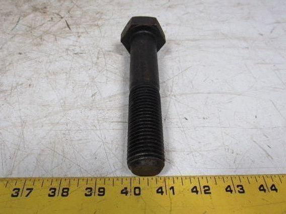 1-1/8"-8 x 6" A193 B7 Heavy Hex Bolt Cap Screw Black Oxide Lot of 5