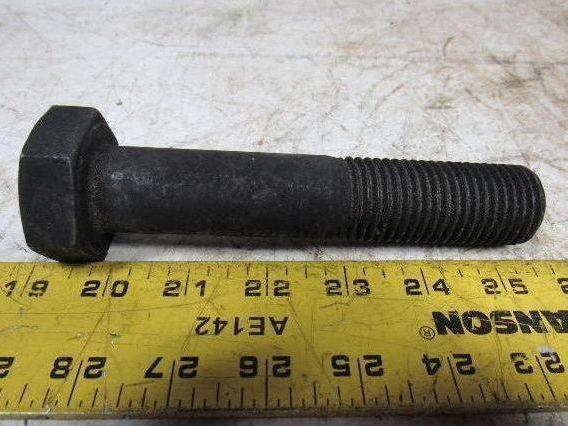 1-1/8"-8 x 5-3/4" A193 B7 Heavy Hex Bolt Cap Screw Black Oxide Lot of 9