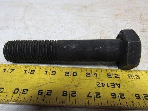 1-1/8"-8 x 5-3/4" A193 B7 Heavy Hex Bolt Cap Screw Black Oxide Lot of 9